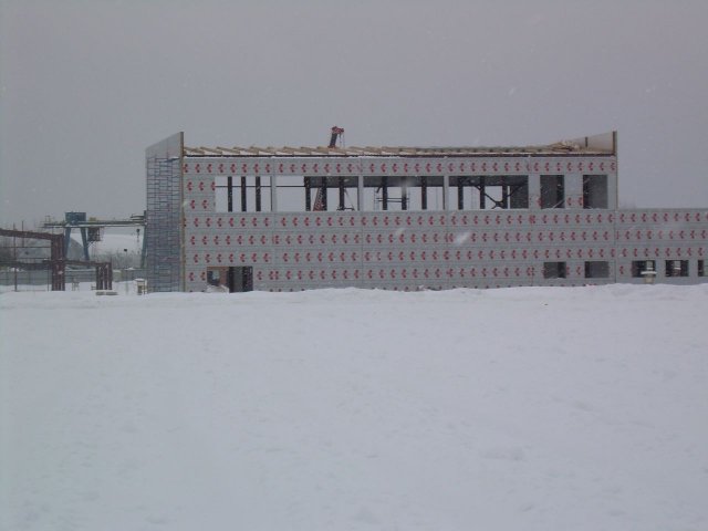 Строительство терминала 